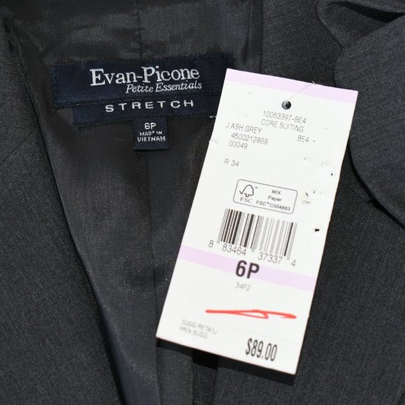 EVAN Picone  Petite Essentials Blazer - Picture 7 of 7